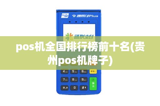 pos机全国排行榜前十名(贵州pos机牌子)
