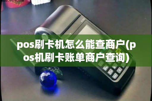 pos刷卡机怎么能查商户(pos机刷卡账单商户查询)