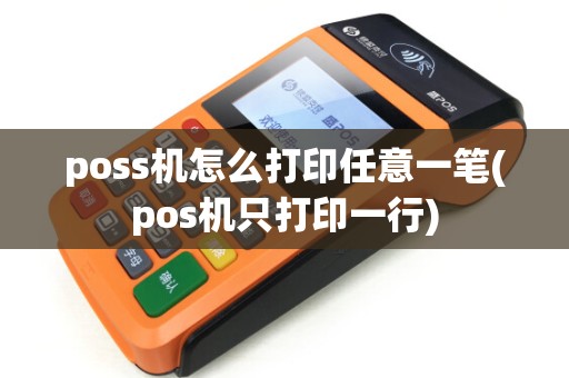poss机怎么打印任意一笔(pos机只打印一行)