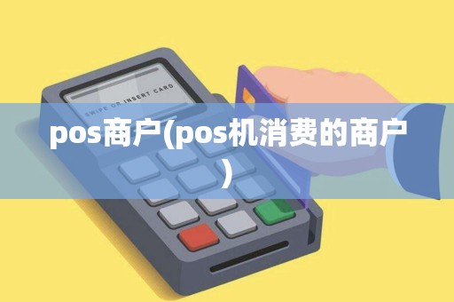 pos商户(pos机消费的商户)
