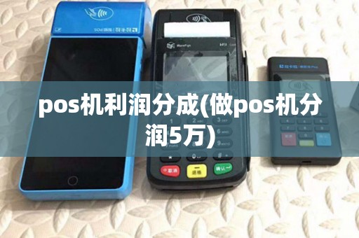 pos机利润分成(做pos机分润5万)