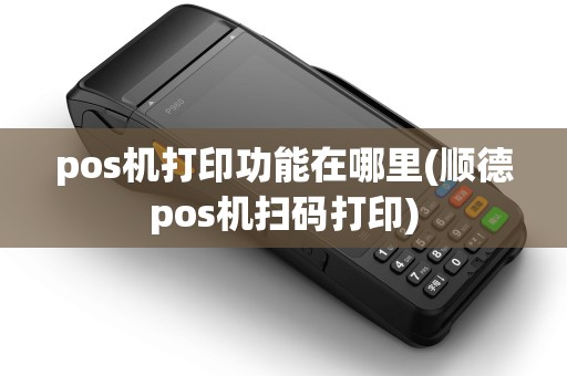 pos机打印功能在哪里(顺德pos机扫码打印)