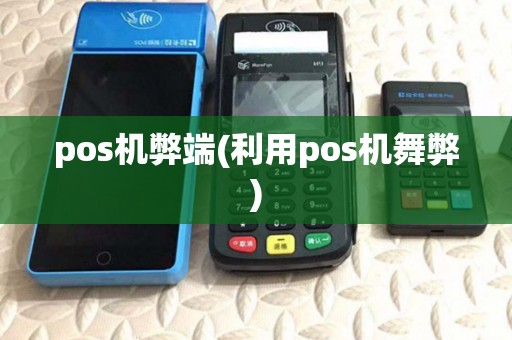 pos机弊端(利用pos机舞弊)