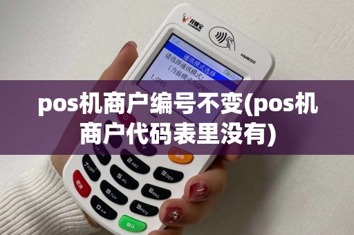 pos机商户编号不变(pos机商户代码表里没有)
