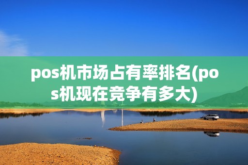 pos机市场占有率排名(pos机现在竞争有多大)