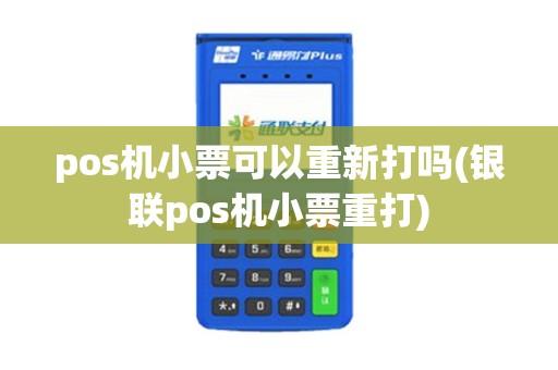pos机小票可以重新打吗(银联pos机小票重打)