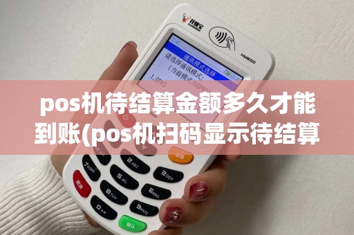 pos机待结算金额多久才能到账(pos机扫码显示待结算)
