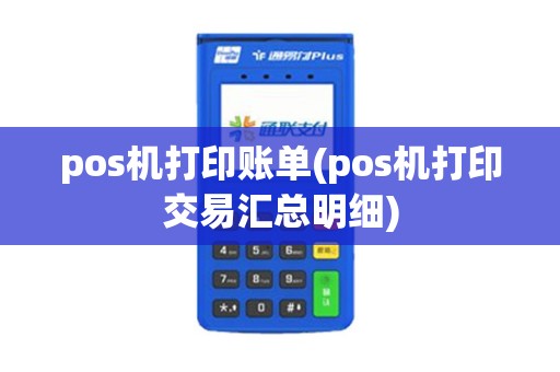 pos机打印账单(pos机打印交易汇总明细)