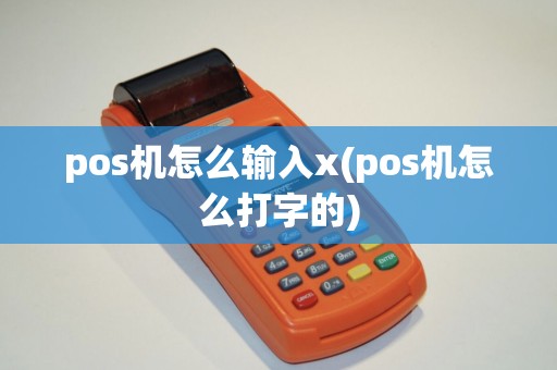 pos机怎么输入x(pos机怎么打字的)
