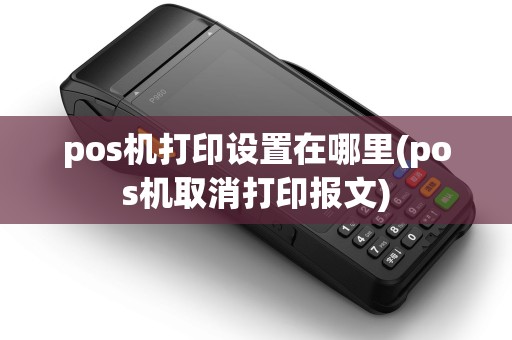 pos机打印设置在哪里(pos机取消打印报文)