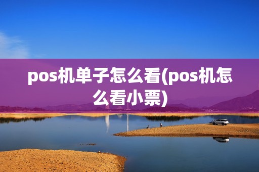 pos机单子怎么看(pos机怎么看小票)