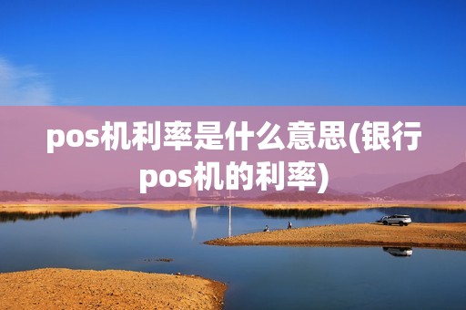 pos机利率是什么意思(银行pos机的利率)