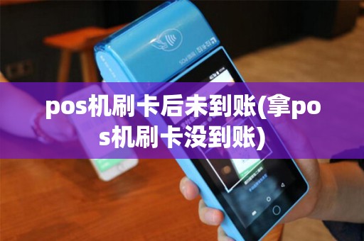 pos机刷卡后未到账(拿pos机刷卡没到账)