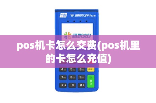pos机卡怎么交费(pos机里的卡怎么充值)