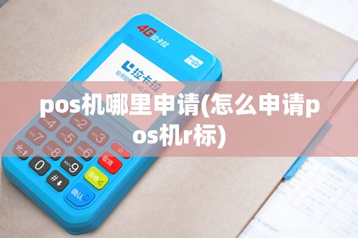 pos机哪里申请(怎么申请pos机r标)