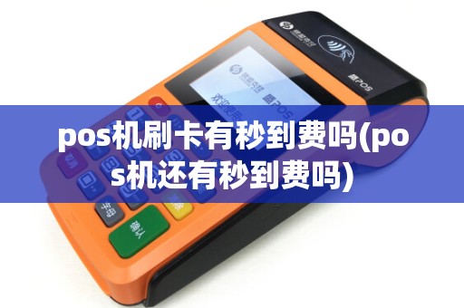 pos机刷卡有秒到费吗(pos机还有秒到费吗)