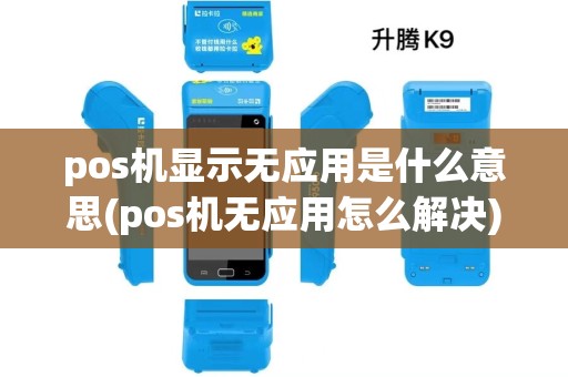 pos机显示无应用是什么意思(pos机无应用怎么解决)