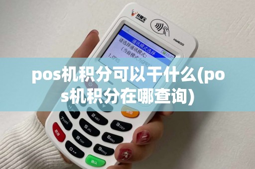 pos机积分可以干什么(pos机积分在哪查询)