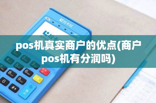 pos机真实商户的优点(商户pos机有分润吗)
