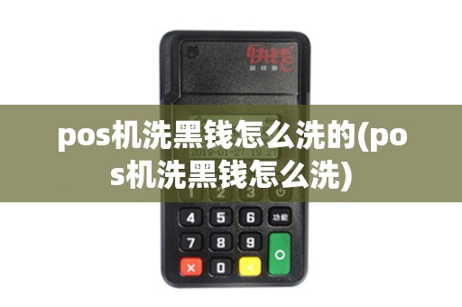 pos机洗黑钱怎么洗的(pos机洗黑钱怎么洗)