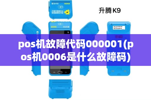 pos机故障代码000001(pos机0006是什么故障码)