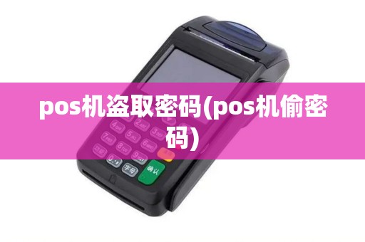 pos机盗取密码(pos机偷密码)