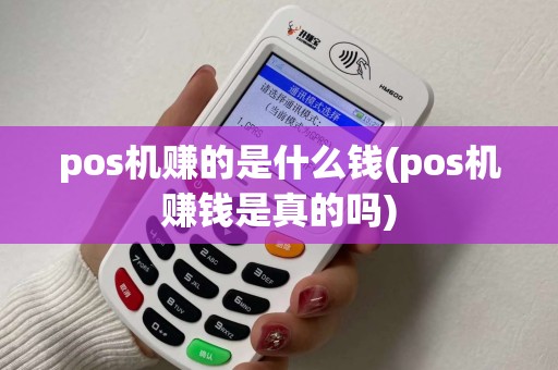 pos机赚的是什么钱(pos机赚钱是真的吗)