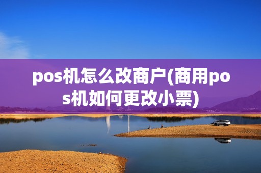 pos机怎么改商户(商用pos机如何更改小票)