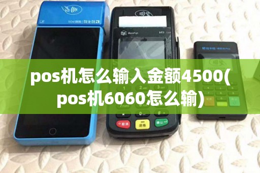 pos机怎么输入金额4500(pos机6060怎么输)