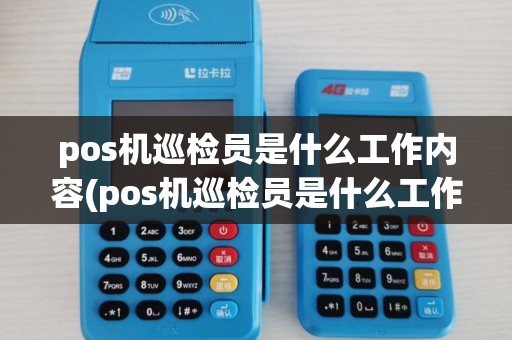 pos机巡检员是什么工作内容(pos机巡检员是什么工作)