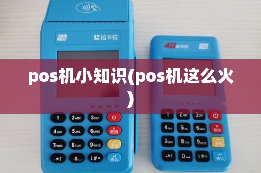pos机小知识(pos机这么火)