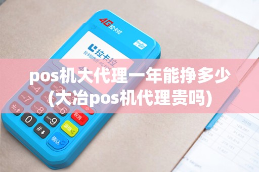 pos机大代理一年能挣多少(大冶pos机代理贵吗)