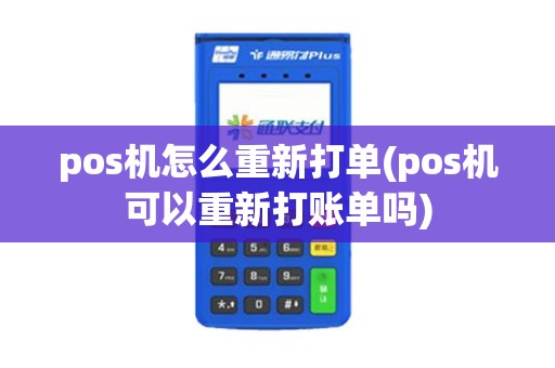 pos机怎么重新打单(pos机可以重新打账单吗)