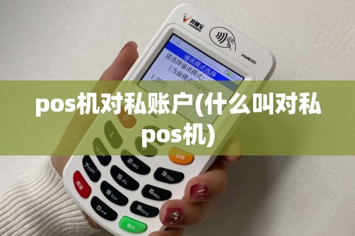 pos机对私账户(什么叫对私pos机)