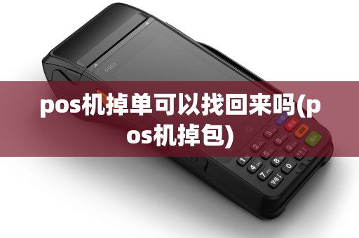 pos机掉单可以找回来吗(pos机掉包)