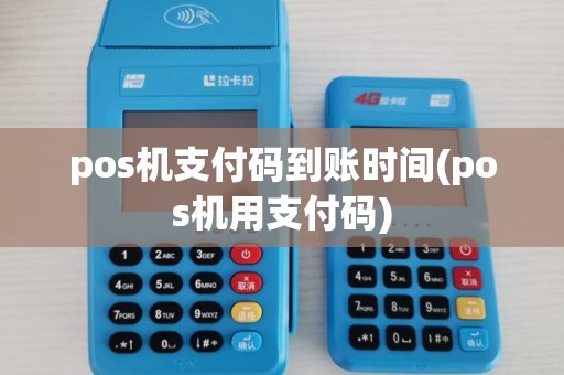 pos机支付码到账时间(pos机用支付码)
