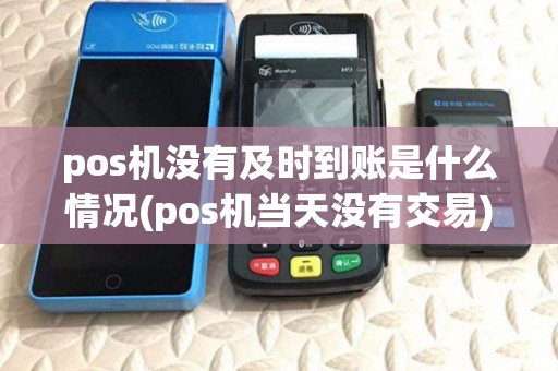pos机没有及时到账是什么情况(pos机当天没有交易)