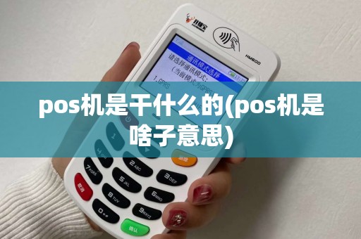pos机是干什么的(pos机是啥子意思)