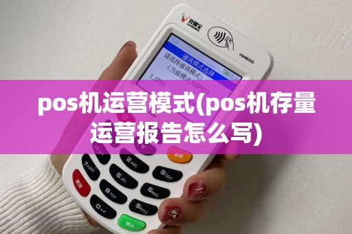 pos机运营模式(pos机存量运营报告怎么写)