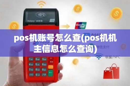 pos机账号怎么查(pos机机主信息怎么查询)