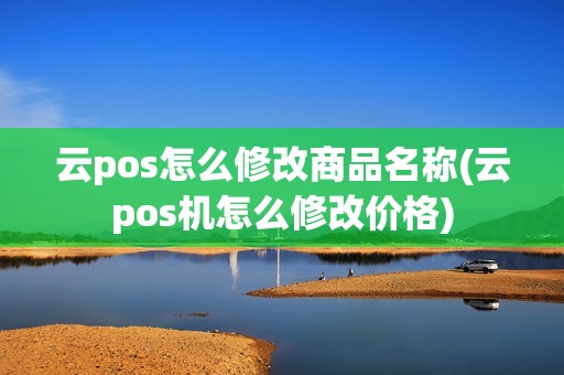 云pos怎么修改商品名称(云pos机怎么修改价格)