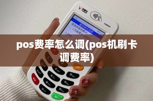 pos费率怎么调(pos机刷卡调费率)