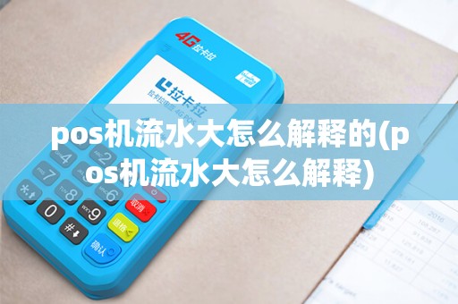 pos机流水大怎么解释的(pos机流水大怎么解释)