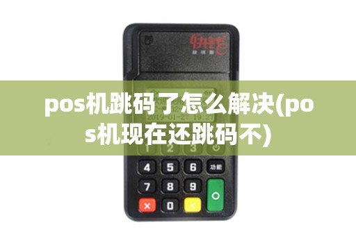 pos机跳码了怎么解决(pos机现在还跳码不)