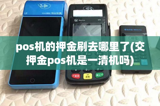 pos机的押金刷去哪里了(交押金pos机是一清机吗)