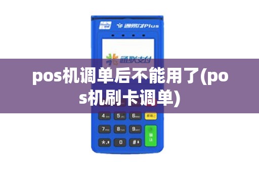 pos机调单后不能用了(pos机刷卡调单)