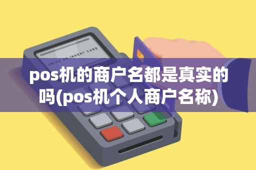 pos机的商户名都是真实的吗(pos机个人商户名称)
