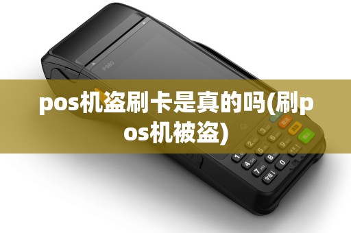 pos机盗刷卡是真的吗(刷pos机被盗)