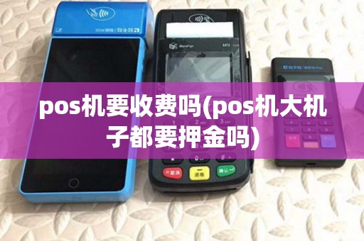 pos机要收费吗(pos机大机子都要押金吗)