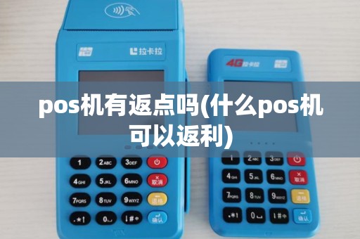 pos机有返点吗(什么pos机可以返利)
